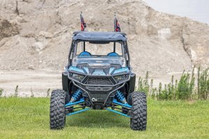 Polaris RZR XP 4 1000 Sport Tubular Bumper - Front - Rough Country - Black Series LED | 6